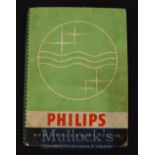 Very Large Impressive Philips Television & Radios Sales Catalogue 1937 A large 36 page catalogue