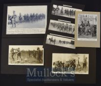 India & Punjab – WWI Indian Troops in France – 7x photographic images 1914/15 showing Sikh and other