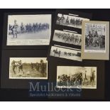 India & Punjab – WWI Indian Troops in France – 7x photographic images 1914/15 showing Sikh and other