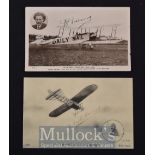 Aviation Autograph – Alfred Leblanc Signed Postcard a French pioneer of aviation, inscribed to the