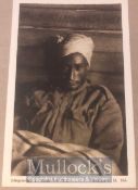 Rare Original Postcard of Sikh prisoners -WWI German propaganda postcard of A captured Sikh