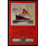 Cunard Line - Europe To United States And Canada By 3rd Class. Circa early 1920s Brochure A Large