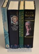 Autographed Prime Minsters Autobiography: To include Margaret Thatcher, John Major, Edward Heath,