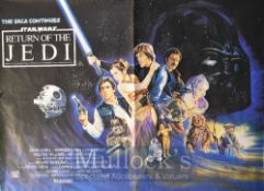 Film Poster - Return of the Jedi - 40 X 30 Starring Mark Hamill, Harrison Ford, Carrie Fisher issued