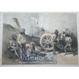 India & Punjab – Sikh War Mooltan Lithograph Original large handcoloured Lithograph title ‘In The