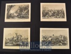 India & Punjab – Indian Mutiny/Rebellion Steel Engravings C.1860 depicting scenes from the mutiny