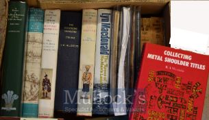Selection of Military Related Books: To include History of Royal Regiment of Wales, The Shropshire