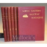 North Eastern Railway Magazine Volumes 1-6 - Vol I begins 1912, running through to 1916 Vol VI all