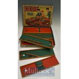 1930’s Kiddi-Golf Nine Hole Table Top Game set - in makers original box with hinged lid c/w with all