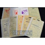 L.N.E.R and B.R Railway Excursion Handbills for Assorted Horse Races to include Royal Ascot, Kempton