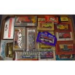 Selection of Diecast Cars, Trucks & Vans: Matchbox, Lledo, Corgi 20 in Total (box)