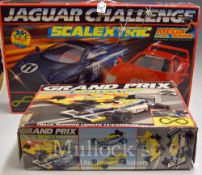 Toys - Scalextric Sets: Grand Prix C644 Set with 2F1 cars together with Jaguar Challenge with 2