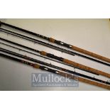 Selection of Fishing Rods: To include Normark NMB 150-3pcs, NMB 144-3pcs, Quiver Tip NCQT 120-