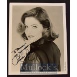 Priscilla Presley Signed Photograph in black and white, ink to from inscribed ‘To Michael, all my