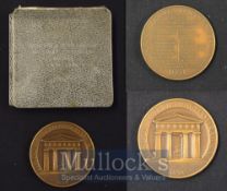 1938 London Birmingham Railway Centenary Commemorative Bronze Medallion by Pinches London to the