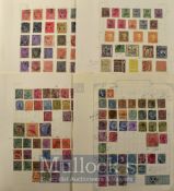 India - Collection Of 166 Different Indian Postage Stamps Ranging from 1854 to 1946 including 44
