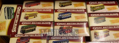 OO Gauge / 1:76 Scale Great British Buses – Double decker, coaches, trams all in original boxes