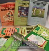 Subbuteo Football, Rugby, Cricket – Three boxed sets Football Continental Club Edition, Rugby