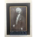 India & Punjab – Maharajah Jagatjit Singh of Kapurthala a fine vintage mounted photograph of the