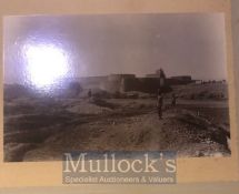 India - Original Large albumen photo of Jamrud Fort located N.W.F.P. Built by Sikh general Hari