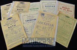 1930s and 1960s L.N.E.R and B.R Railway Excursion Handbills for Assorted Horse Races to include