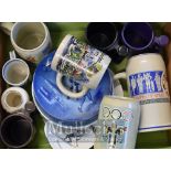 Munchen Olympic Games 1972 Collectables – To include Beer Stein, Plate, Mugs, Pots, pin dishes,