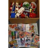 Assorted selection of 1960s/70s Lego Pieces largely blocks, fencing, fauna, few wheels, some