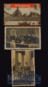 WWII Adolf Hitler Postcards depicting him various scenes to include on of Mussolini and Hitler