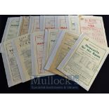 1920s and 1930s L.N.E.R Railway Excursion Handbills Assorted Horse Races Selection to include