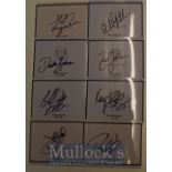 2012 U.S Ryder Cup team autographed Medinah photographs to incl Davis Love III, Keegan Bradley, Zach