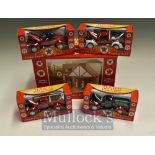 Texaco Advertising Vehicles and Garage Set: 1.32 Scale American style garage with 4 different 1940