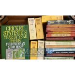 Selection of Cricket Related Books: To include Wisden 1979, 1980, 1981, 1992, 1993, Cricket