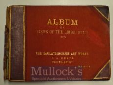 Album Of View Of The Limbdi State 1915 - Rajkot: The Daulatsinghjee Art Works, N. K. Mehta, Photo-