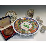 Seoul Olympic Games 1988 Collectables – To include Beer Stein, Plate, Mugs, Model of the Stadium,