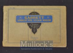 The Garrett Undertype Steam Wagon 1923 A very extensive 70 page Publicity catalogue with 20 full