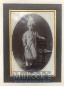 India & Punjab – Sikh Prince of Punjab A fine vintage mounted photograph of young prince, possible