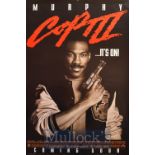 Film Posters - Beverley Cop II - 40 X 30 Starring Eddie Murphy slight rip on one side together