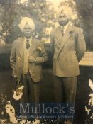 India & Punjab – Photo of the Maharajah of Kapurthala & Patiala A fine original antique photograph