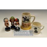 Horse Racing Memorabilia – To Include 1933 Gordon Richards winners in one year cup, Royal Doulton