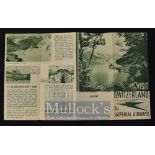 Visit Switzerland By Imperial Airways 1933 Publication With two photographs of their aircraft and