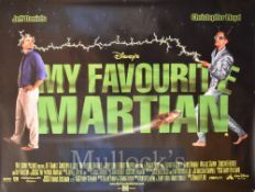 Film Poster - Disney’s My Favourite Martian - 40 X 30 Starring Elizabeth Hurley, Daryl Hannah issued