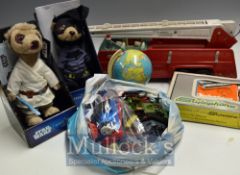 Selection of Assorted Toys – To Include Diecast Cars & Vehicles, tin plate globe, 2 advertising