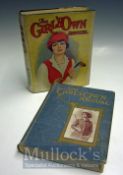 2x ‘The Girl’s Own Annual’ 1912 and 1931 issues featuring lady sporting figures, both bound in cloth