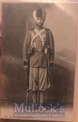 India Postcard - Original postcard Types of Indian Army 20th Punjab infantry photo by Johnston &