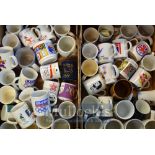 Olympic Games Collectables – Large quantity of drinking mugs all having various Olympic logos and
