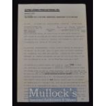 Peter Cotes – Original Director of ‘The Mousetrap’ Signed Typed Letter - inscribed ‘Personal and