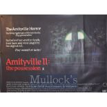 Film Poster - Horror Film Amityville II The Possession - 40 X 30 Starring James Olson, Rutanya
