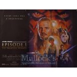 Film Poster - Star Wars Episode I The Phantom Menace - 40 X 30 by Property of Lucas Ltd printed in