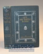 1897 Life And Travel In India Book - Being Recollections of a Journey Before the Days of Railroads