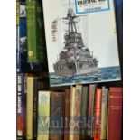 Selection of Military Related Books: To include Bismark, Business of War, Fighting Ships, First